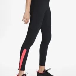 Puma Black Logo Print Tights image 4