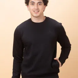 Being Human Black Regular Fit Sweatshirt image 1