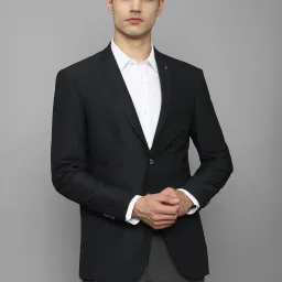 Allen Solly Black Slim Fit Blazer image 1