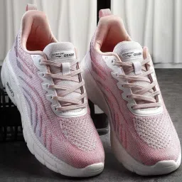 Asian Women's Pink Running Shoes image 1