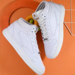 Off Limits Men's SCOOT Off White Ankle High Sneakers image 1