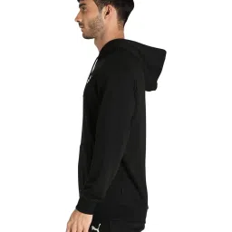 Puma Essentials Black Hooded Sweatshirt image 3
