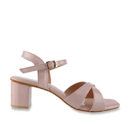 Iconics Women's Pink Ankle Strap Sandals-image-16