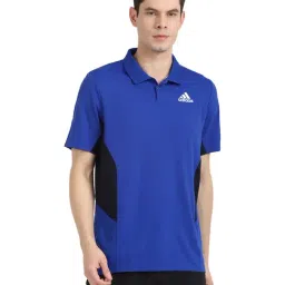 adidas Blue Polo T-Shirt-image-92
