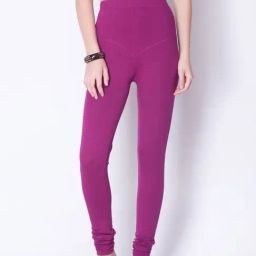 Dollar Missy Magenta Cotton Leggings-picture-26