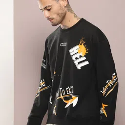 Kook N Keech Men Graphic Printed Sweatshirt image 3