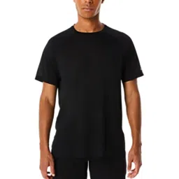 Asics Black Regular Fit Sports T-Shirt image 1