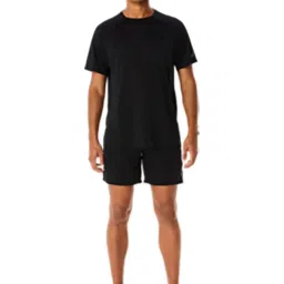 Asics Black Regular Fit Sports T-Shirt image 5