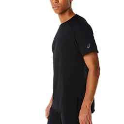 Asics Black Regular Fit Sports T-Shirt image 3