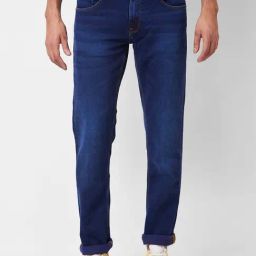Spykar Blue Regular Fit Jeans-picture-45