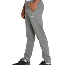 Puma Grey Cotton Trackpants image 3