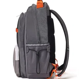 MOKOBARA Unisex Kids Colourblocked Contrast Detail Backpack with Reflective Strip image 4