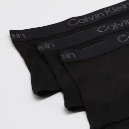 CALVIN KLEIN Black Low Rise Trunk - Pack Of 3 image 1
