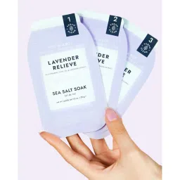 VOESH Classic Pedicure In a Box Basic 3 Step Lavender - 35 gm image 3