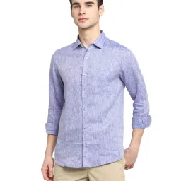 Turtle Blue Slub Shirt image 1