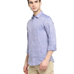 Turtle Blue Slub Shirt image 3