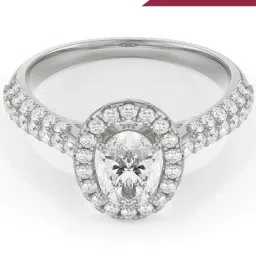 EMORI White Gold White Gold R1158_18KT_White_7 image 1