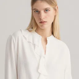 GANT White Regular Fit Shirt image 4