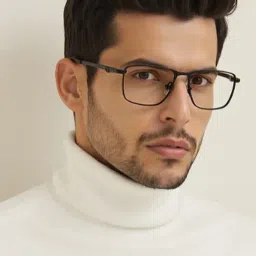 Lenskart Superman Collection Black Square Unisex Eye Frames image 3