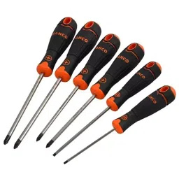 Bahco Pozidriv Slotted Screwdriver, B219.026 (Set of 6 Pcs) image 2
