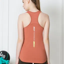 Van Heusen Orange Plain Tank Top image 2