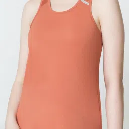 Van Heusen Orange Plain Tank Top image 4