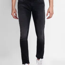 Spykar Black Slim Fit Jeans image 1