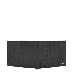 Tommy Hilfiger Black Casual Leather Bi-Fold Wallet for Men image 3