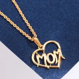 Candere by Kalyan Jewellers Peacock Collection 18k Yellow Gold Pendant for Women-picture-14