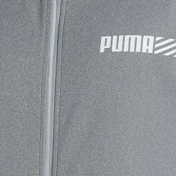 Puma Grey Regular Fit Hooded Jacket image 5
