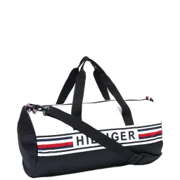 Tommy Hilfiger Navy & White Large Duffle Bag image 5