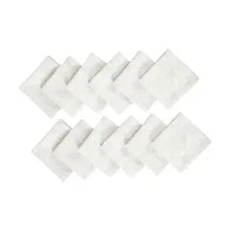 Maspar White Cotton 12 Seater Table Cover & Napkins image 2