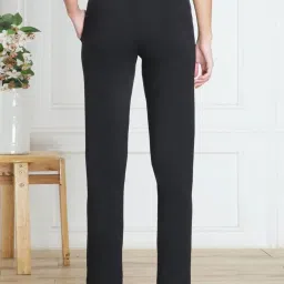 Van Heusen Black Cotton Printed Pants image 2