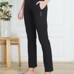 Van Heusen Black Cotton Printed Pants image 3