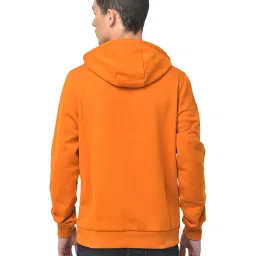 Woodland Dark Orange Hooded Sweatshirt image 2