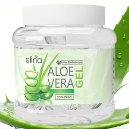 elina Pure Aloe Vera Gel For Face & Hair - 500 g-picture-14