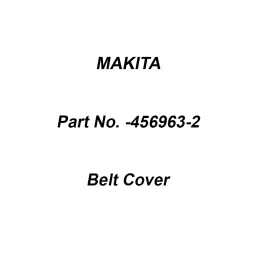 Makita Belt Cover Suitable for M1902, Part No 456963-2-picture-20