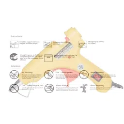 Fadman 20 W Standard Temperature Hot Melt Mini Glue Gun with 30 Stick Yellow 7 mm Stick Dia., 31-Yellowmini-20wt-30-St image 5