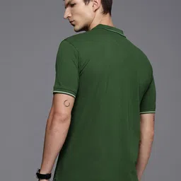 Raymond Pure Cotton Modern Fit Polo Collar Casual T-shirt image 4