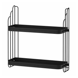 ikea apotekare Wall shelf, black, 50x52 cm-picture-26