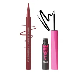 GLAM21 Set Of 2 Eye Poppers Matte Eyeliner- Valentina 07 & Non-Clumping Mascara - 10 ml-picture-28