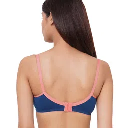 Inner Sense Organic Cotton Pack Of 2 Solid Antimicrobial Soft Feeding Bras - Multi Colour image 3