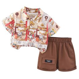 StyleCast x Revolte Boys Printed Shirt with Shorts-picture-26