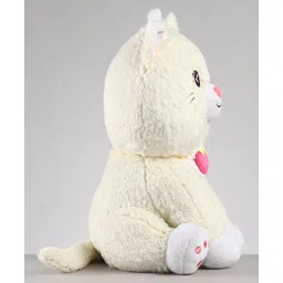 Bonfino Plush Cat Soft Toy Yellow - Height 35 cm image 4