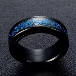 Lila Dragon Finger Ring image 2