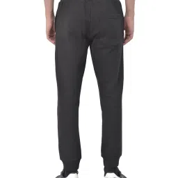 Woodland Black Regular Fit Joggers image 2