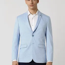 Van Heusen Blue Slim Fit Blazer image 1