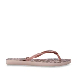 Havaianas Slim Animals Rose Gold Flip Flops image 2