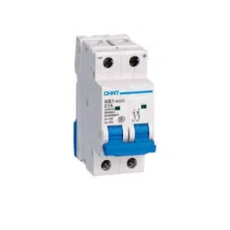 Chint 2 Pole B Curve Miniature Circuit Breaker 3A NB1-63H-picture-22