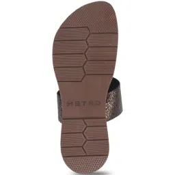 Metro Men's Brown Toe Ring Sandals image 5